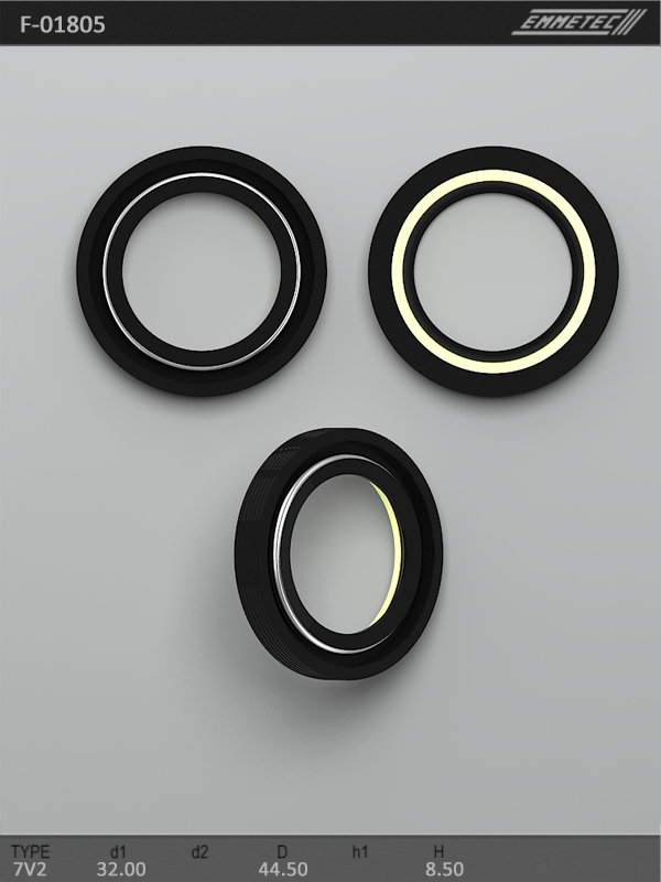 MSG - F-01805 - Сальник 32,00/44,50*8,50 тип 7V2 MSG - F-01805 - Сальник 32,00/44,50*8,50 тип 7V2