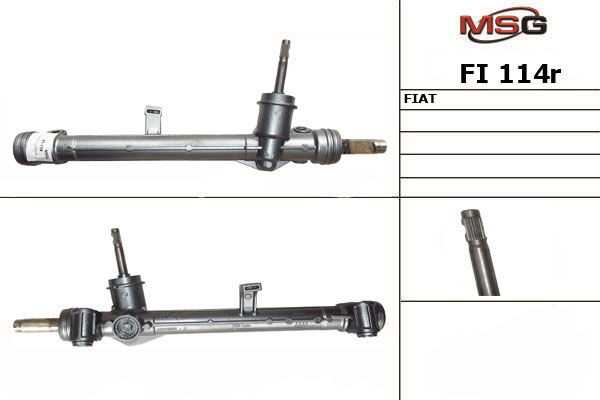 MSG - FI114R - Рулевая рейка без ГУР восстановленная FIAT PUNTO (199) 12-,PUNTO / GRANDE PUNTO (199) 05-,PUNTO EVO