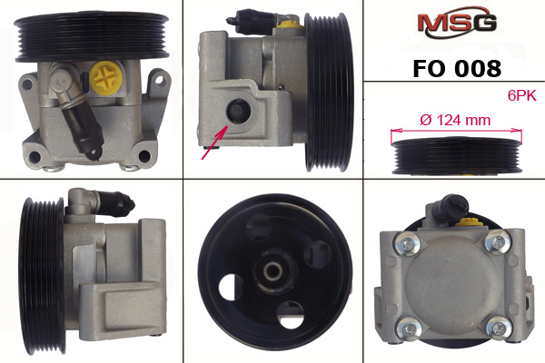 MSG - FO008 - Гидравлический насос, рулевое управление MSG - FO008 - Гидравлический насос, рулевое управление