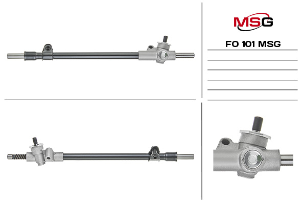 MSG - FO 101 - Рулевой механизм MSG - FO 101 - Рулевой механизм
