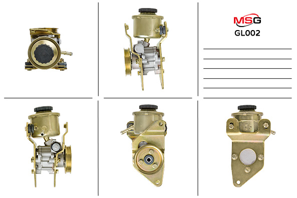 MSG - GL002 - Насос ГУР новый GEELY CK 2008-