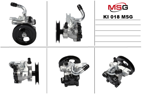 MSG - KI018 - Насос ГУР новый KIA RIO II 05-,RIO II седан 05- MSG - KI018 - Насос ГУР новый KIA RIO II 05-,RIO II седан 05-