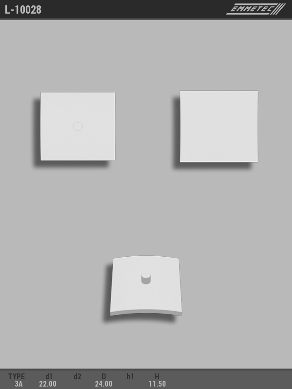 MSG - L-10028 - Фолье-вставки бокового поджима с круглым поджимом