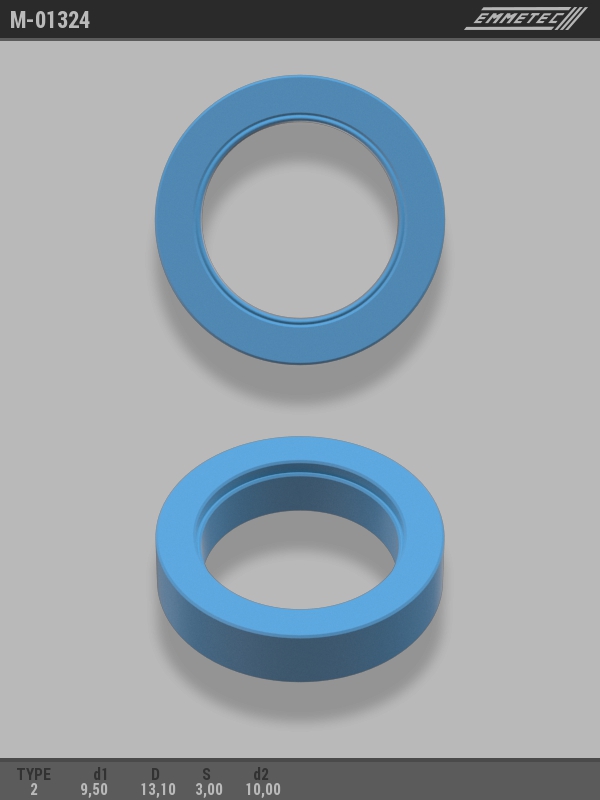 MSG - M-01324 - Сальник кермової рейки тефлоновий Audi 100/A6 C4 Тип №2 9.5X13.1X3 MSG - M-01324 - Сальник кермової рейки тефлоновий Audi 100/A6 C4 Тип №2 9.5X13.1X3