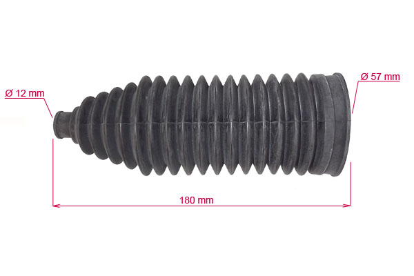 MSG - ME213DUSTER - Пыльник рулевой рейки MERCEDES SPRINTER W904 95-98, MERCEDES SPRINTER W905 98-02, MERCEDES SPRINTER