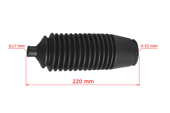 MSG - MT204DUSTER - Пыльник рулевой рейки MITSUBISHI PAJERO 00-06