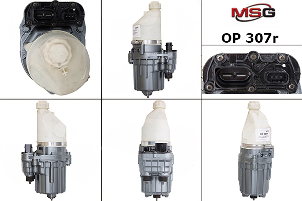MSG - OP307R - Насос ГУР с ЭУР восстановленный OPEL ASTRA H 06-,ASTRA H GTC 06-