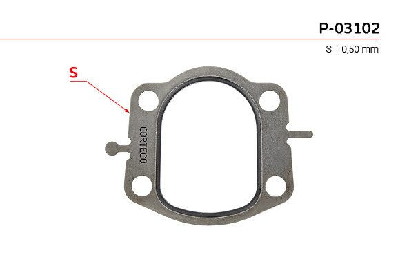 MSG - P-03102 - Прокладка редуктора с ГУР JEEP CHEROKEE 88-01,GRAND CHEROKEE I 91-99
