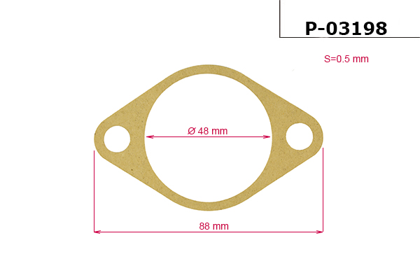 MSG - P-03198 - Прокладка рейки с ГУР