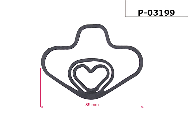 MSG - P-03199 - Прокладка насоса ГУР с ЭУР OPEL SIGNUM 03-,VECTRA C 02-04,VECTRA C GTS 02-06,VECTRA C универсал 03-