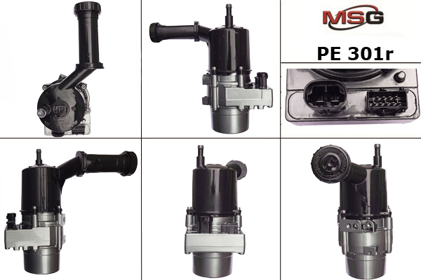 MSG - PE301R - Насос ГУР с ЭУР восстановленный CITROEN C4 2004-, PEUGE 307 2001-2008