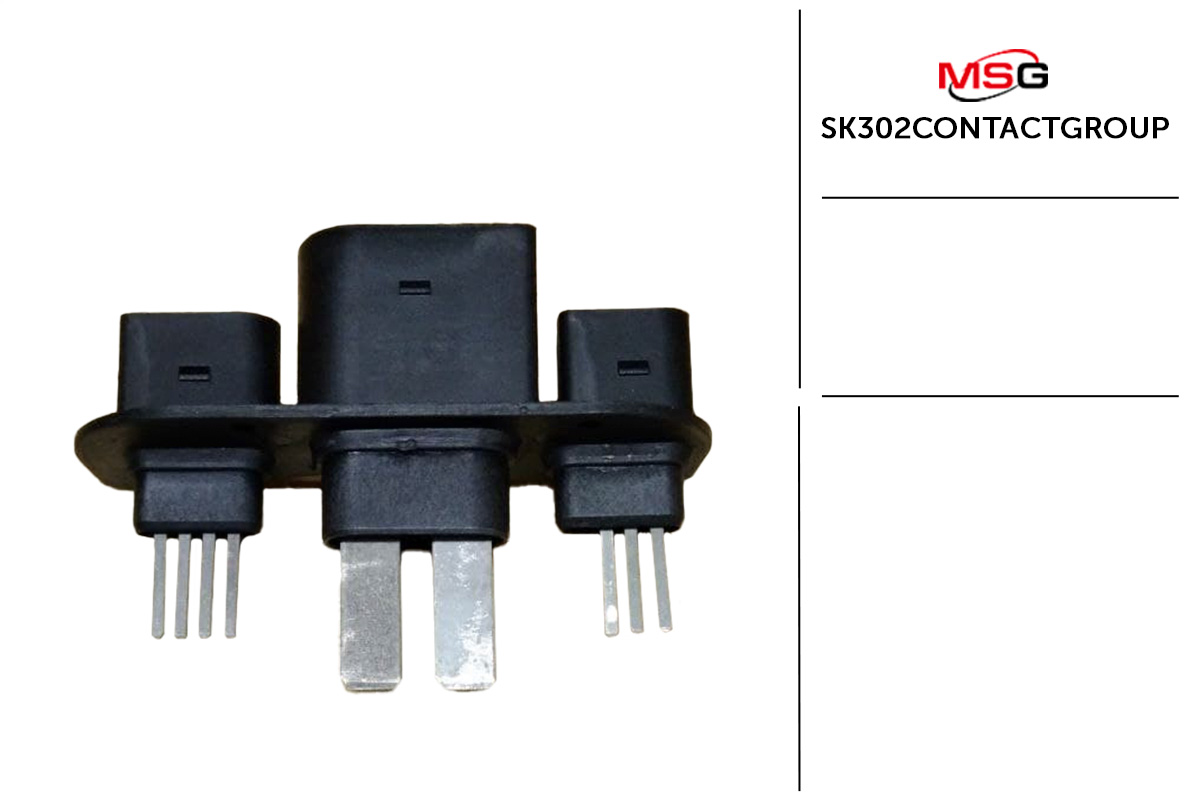MSG - SK302CONTACTGROUP - Контактная группа насосов с ЭГУР SEAT CORDOBA 2002-2009; IBIZA 2002-2009; SKODA FABIA 1999-2008 MSG - SK302CONTACTGROUP - Контактная группа насосов с ЭГУР SEAT CORDOBA 2002-2009; IBIZA 2002-2009; SKODA FABIA 1999-2008