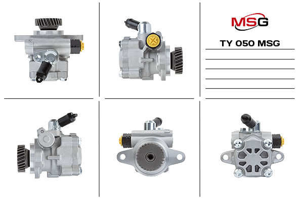 MSG - TY 050 - Насос Г/П  TOYOTA LAND CRUISER 4.5D 2008-