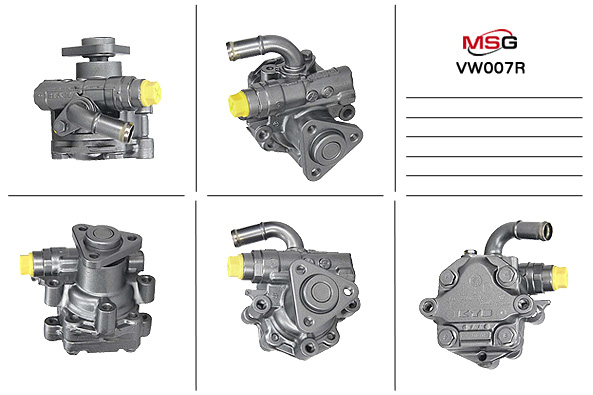 MSG - VW 007R - Насос Г/П Skoda Superb (3U4) - 1.9 TDI 02-05 VW Passat (3B2) - 1.9 TDI 96-