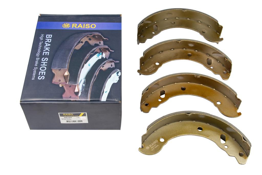 RAISO - RB3302 - Колодки гальмівні бар. зад. Газель (2705/3221/3302) 94-