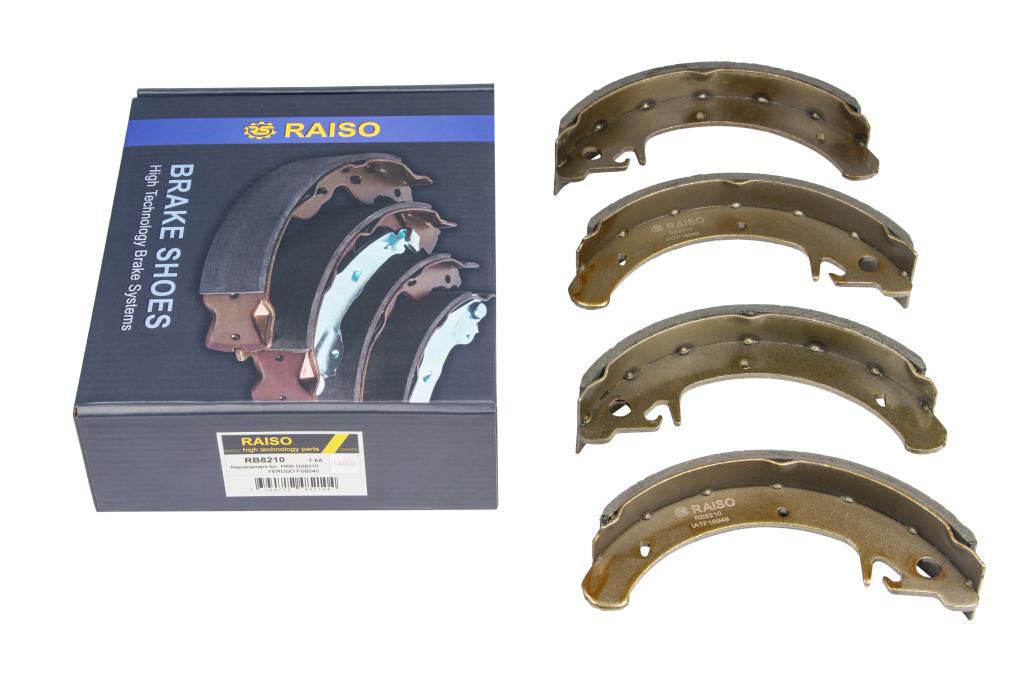 RAISO - RB8210 - Гальмівні колодки зад. барабанні ВАЗ 2108/Lada Samara 86-00 RAISO - RB8210 - Гальмівні колодки зад. барабанні ВАЗ 2108/Lada Samara 86-00