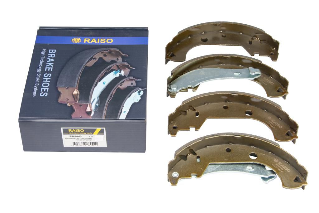 RAISO - RB8442 - Колодки барабан. задні  Fiat Doblo 11/00- /229X42/