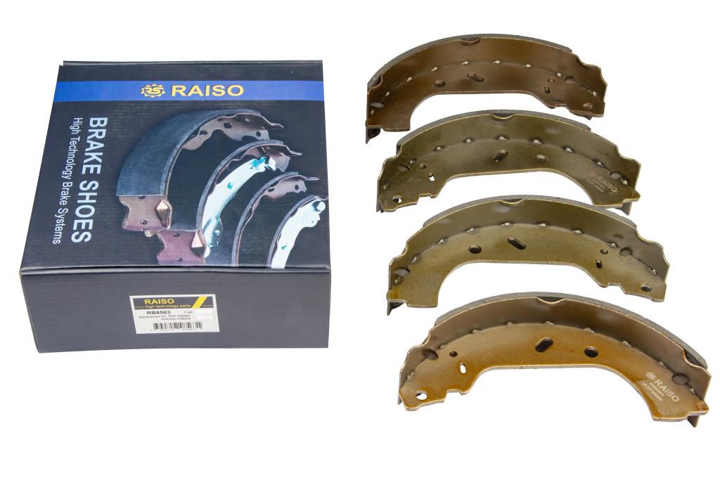 RAISO - RB8563 - Гальмівні колодки барабанні Fiat Scudo/Peugeot Expert всі обєми 95- RAISO - RB8563 - Гальмівні колодки барабанні Fiat Scudo/Peugeot Expert всі обєми 95-