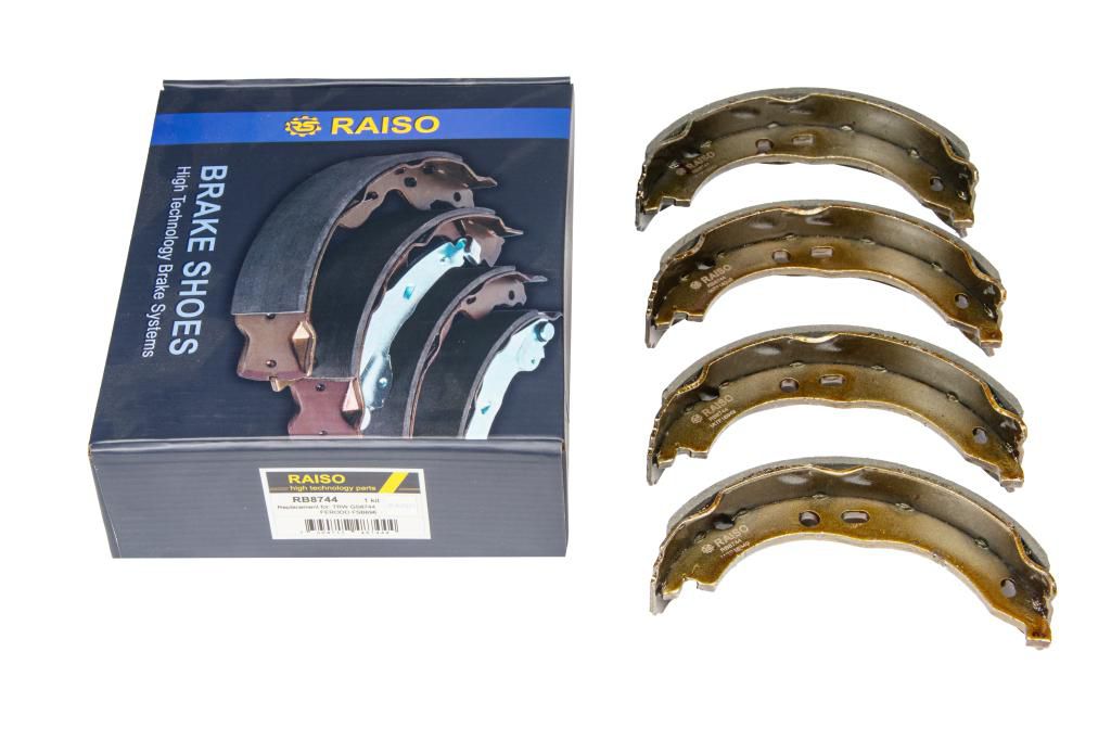 RAISO - RB8744 - Гальмівні колодки барабанні зад. Fiat Ducato 06-