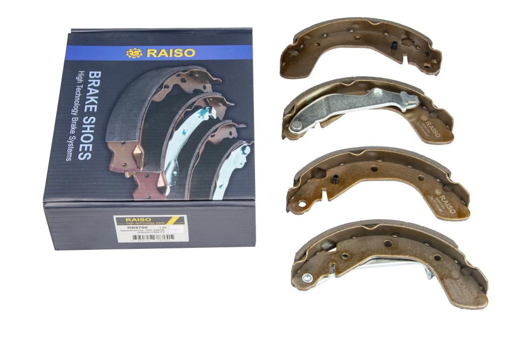 RAISO - RB8760 - К-кт зад. бараб. гальмівних колодок Chevrolett/Daewoo Kalos/Aveo 06- RAISO - RB8760 - К-кт зад. бараб. гальмівних колодок Chevrolett/Daewoo Kalos/Aveo 06-