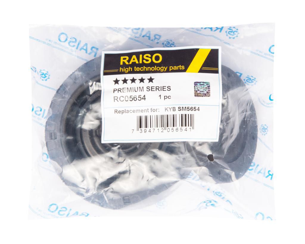 RAISO - RC05654 - Опора амортизатора переднього Honda City/Jazz/Swift/Yaris 02- (з підш.) RAISO - RC05654 - Опора амортизатора переднього Honda City/Jazz/Swift/Yaris 02- (з підш.)
