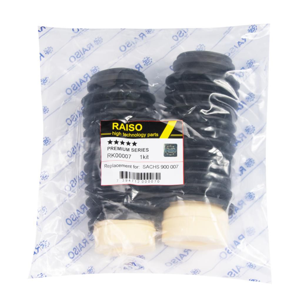 RAISO - RK00007 - Пильник+відб. амортизатора заднього Golf II, III/Passat B2, B3, B4 (к-т 2 шт) RAISO - RK00007 - Пильник+відб. амортизатора заднього Golf II, III/Passat B2, B3, B4 (к-т 2 шт)