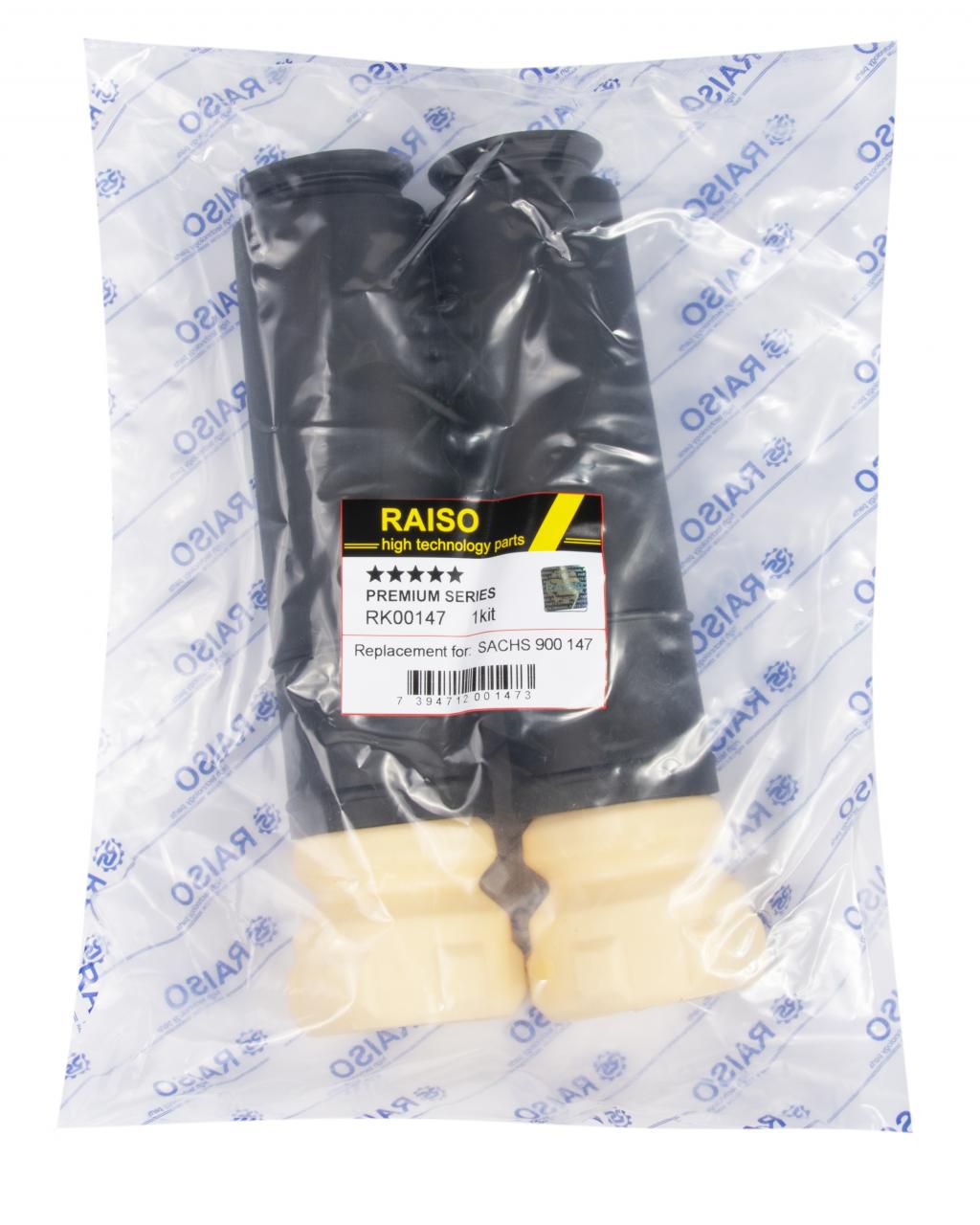 RAISO - RK00147 - К-кт пильн.+ відбійн. зад. аморт. Skoda Octavia (1Z3, 1Z5) 04- /VW Golf VI 08-