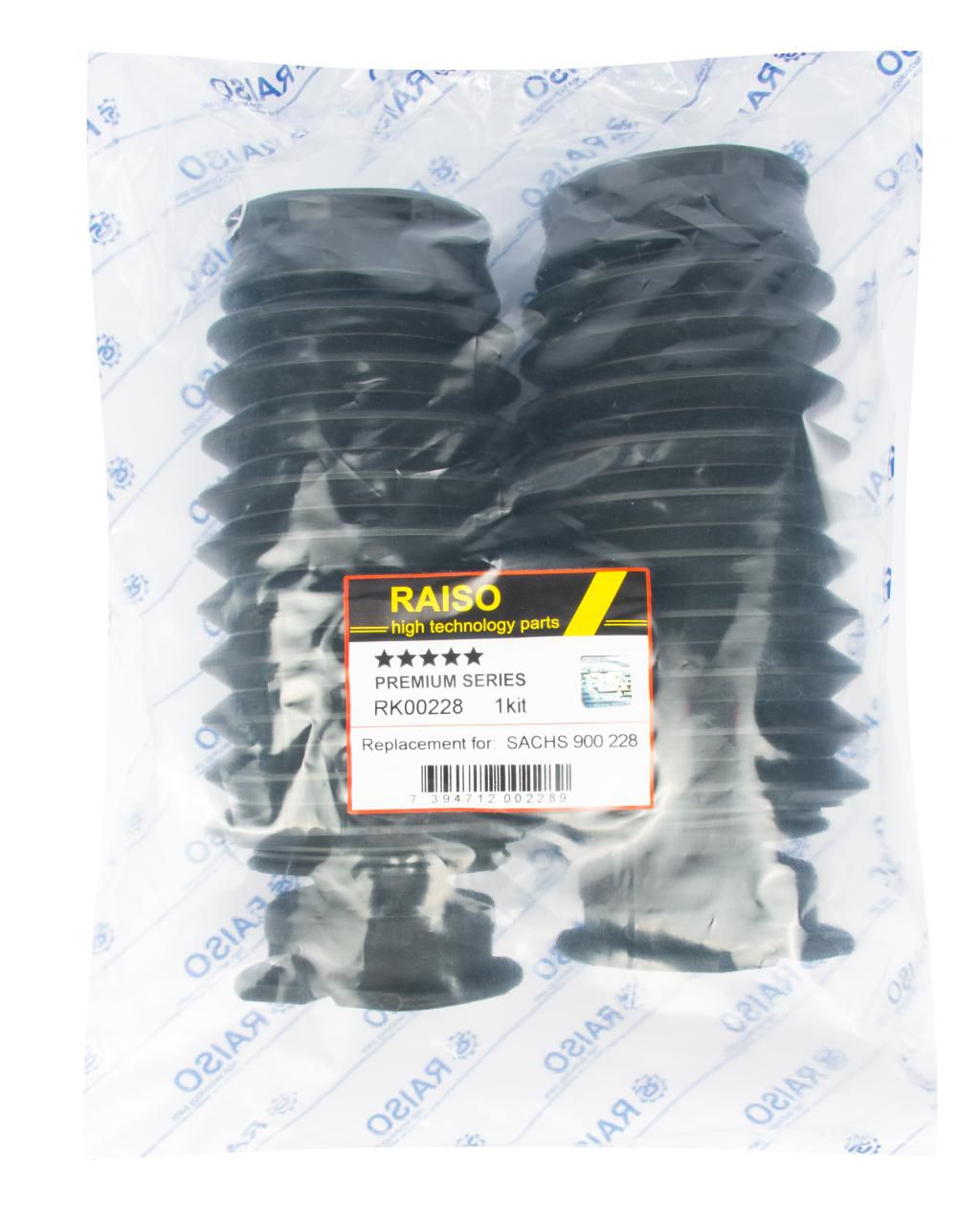 RAISO - RK00228 - Захисний к-кт перед. амортизаторів Renault Laguna III; 1.5dCi/2.0/2.0dCi; 10.07-