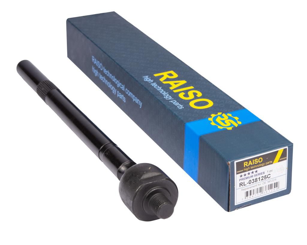 RAISO - RL-038125C - Кермова тяга 300mm Peugeot 206, 206+, 206 CC, 206 SW 1.1-2.0D 09.98- RAISO - RL-038125C - Кермова тяга 300mm Peugeot 206, 206+, 206 CC, 206 SW 1.1-2.0D 09.98-