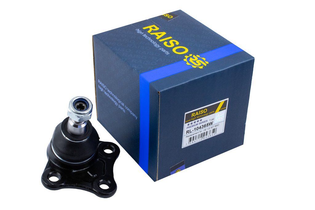 RAISO - RL-104365W - Кульова опора ліва Audi A3; Seat Leon, Toledo II; Skoda Octavia I; VW Bora, Golf IV, New Beetle 1.4-2.8 09.96-12.10