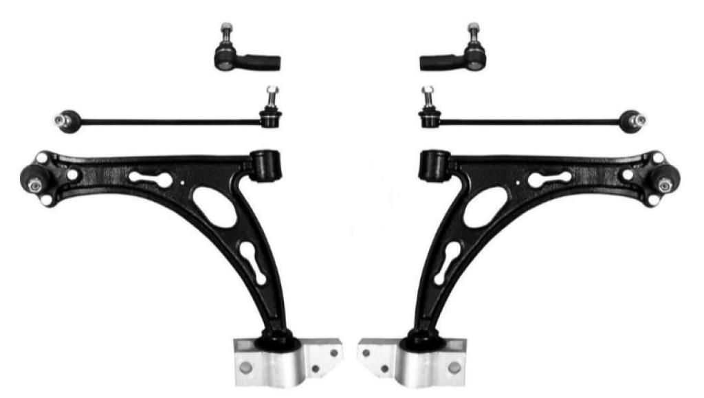 RAISO - RL-104710-KIT - Комплект важелів  підвіски (передньої) Octavia II/Caddy III 04-