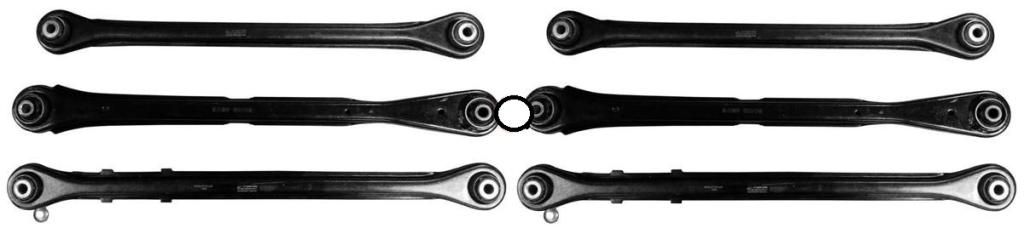 RAISO - RL112424KIT - Комплект важелів підвіски (задньої) Ford Mondeo III 00-