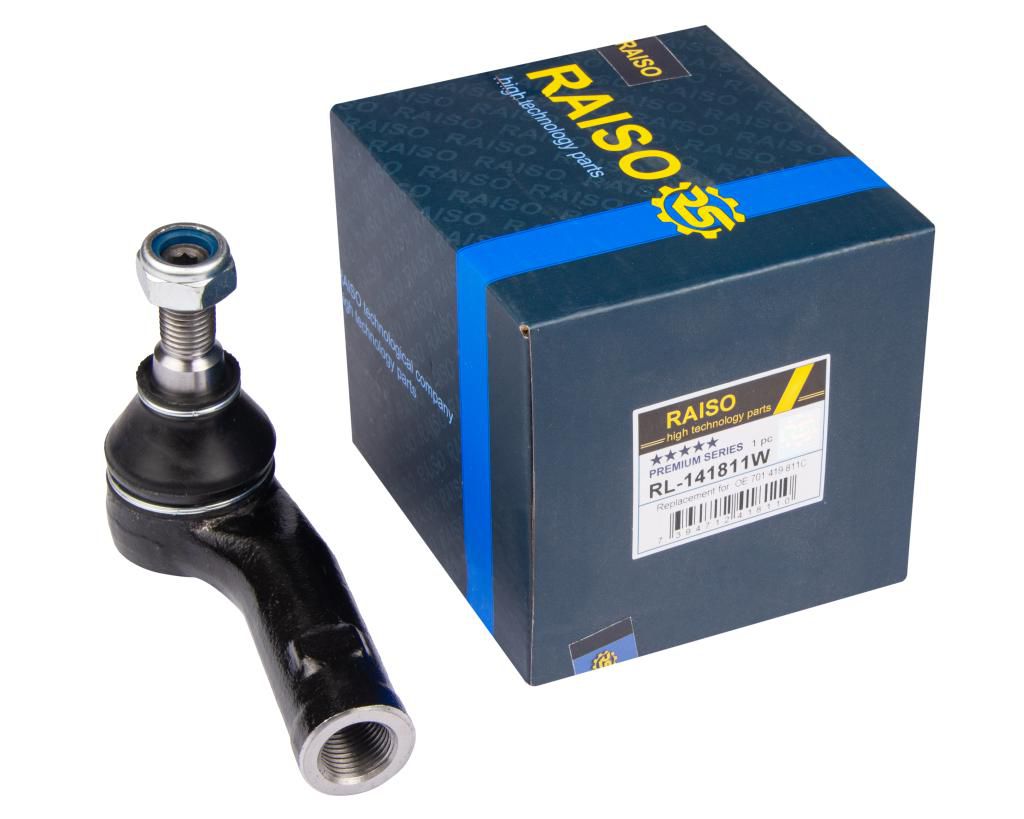 RAISO - RL-141811W - (Ø 18.0 mm) Наконечник кермової тяги лiв. VW T4 1.8-2.8 09.90-04.03 RAISO - RL-141811W - (Ø 18.0 mm) Наконечник кермової тяги лiв. VW T4 1.8-2.8 09.90-04.03