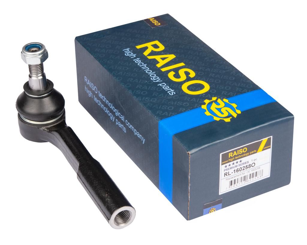 RAISO - RL-160258O - Наконечник керм. тяги лівий Opel Astra H, Meriva B, Zafira B 1.2-2.2 01.04-03.17 RAISO - RL-160258O - Наконечник керм. тяги лівий Opel Astra H, Meriva B, Zafira B 1.2-2.2 01.04-03.17