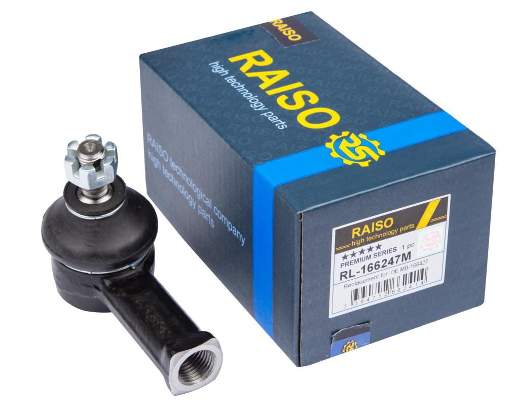RAISO - RL166247M - Накінечник кермової тяги Mitsubishi L 300 II/III 80-06 RAISO - RL166247M - Накінечник кермової тяги Mitsubishi L 300 II/III 80-06