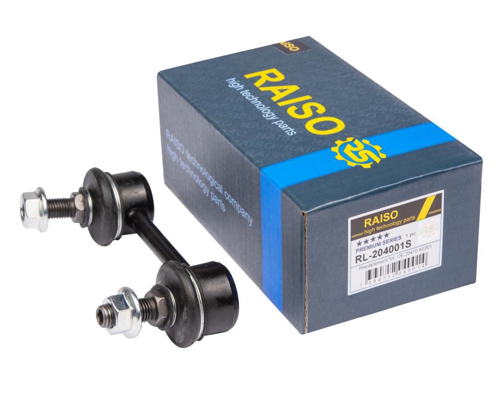 RAISO - RL-204001S - Стійка стабілізатора зад. Subaru Legacy III 2.0/2.5 98-03, Legacy IV 3.0 03- RAISO - RL-204001S - Стійка стабілізатора зад. Subaru Legacy III 2.0/2.5 98-03, Legacy IV 3.0 03-