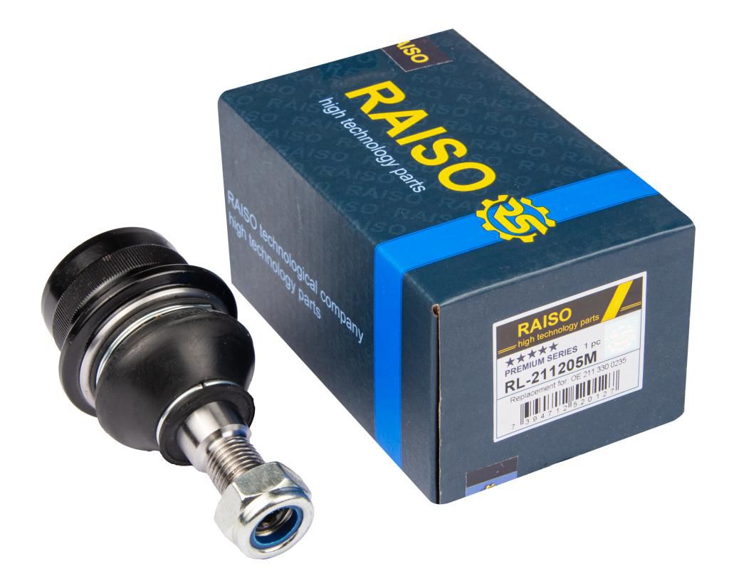 RAISO - RL-211205M - Шарова опора перед. (нижн.передн) Mercedes-Benz C-Class W202/CLS (C219)/E-class (W210)/S-class (W220) 93-12 (Конус 17мм) RAISO - RL-211205M - Шарова опора перед. (нижн.передн) Mercedes-Benz C-Class W202/CLS (C219)/E-class (W210)/S-class (W220) 93-12 (Конус 17мм)