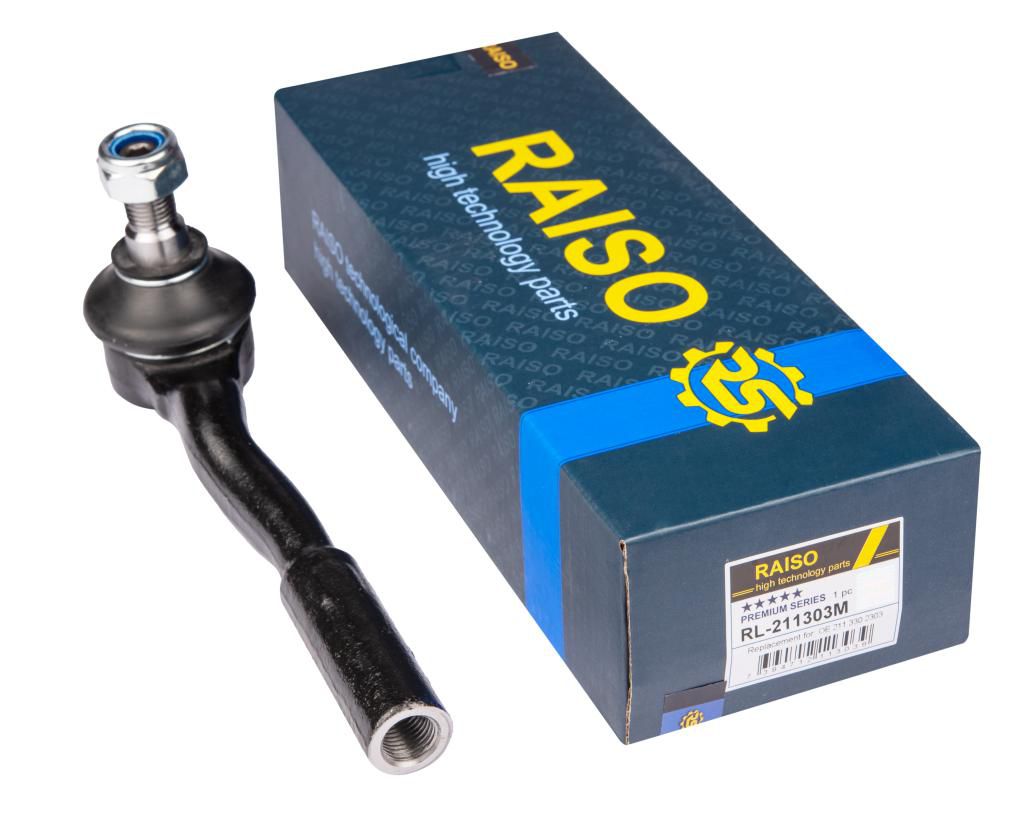 RAISO - RL-211303M - Наконечник кермової тяги лів. DB CLS, E W211 1.8-6.2 03.02-07.09 RAISO - RL-211303M - Наконечник кермової тяги лів. DB CLS, E W211 1.8-6.2 03.02-07.09