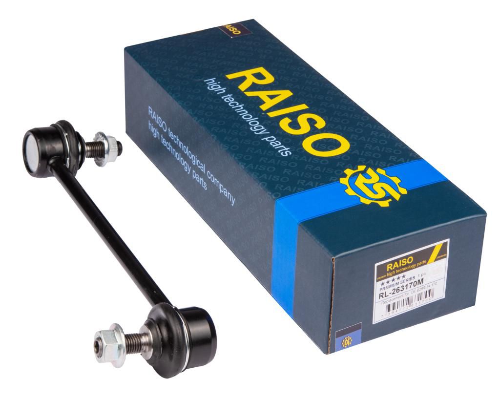 RAISO - RL-263170M - Тяга стабілізатора перед. Mazda MPV 99-, Premacy 99- RAISO - RL-263170M - Тяга стабілізатора перед. Mazda MPV 99-, Premacy 99-