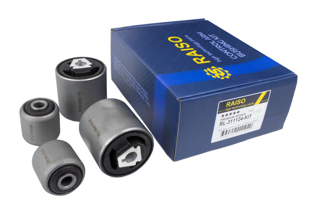 RAISO - RL-311124-KIT - Комплект сайлентблоків передньої підвіски BMW  BMW X3 (E83) 04-11  (к-кт 4шт)
