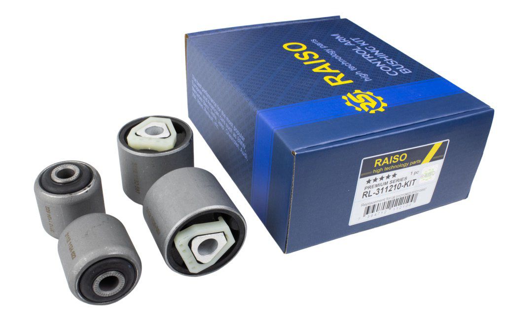 RAISO - RL-311210-KIT - Комплект сайлентблоків передньої підвіски BMW 5 (E34) 87-95  (к-кт 4шт)