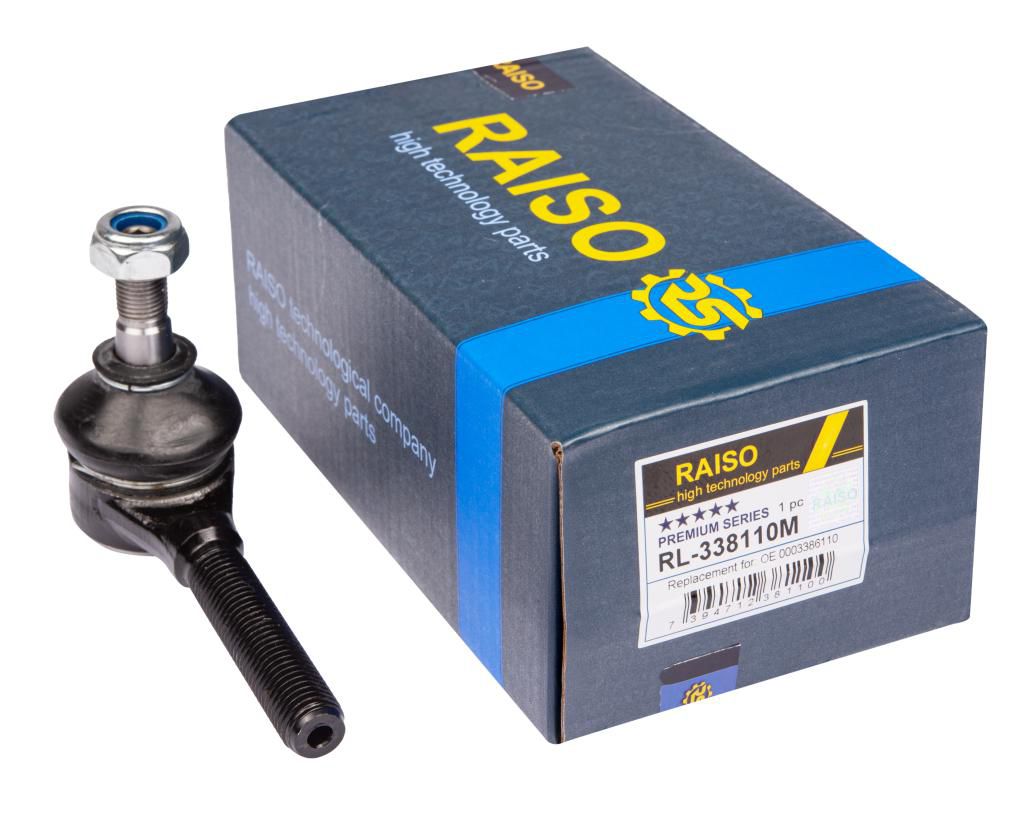 RAISO - RL-338110M - Наконечник внутр. тяги лів./прав. (прав. різьба) DB W201 1.8-2.6 10/82-08/93 RAISO - RL-338110M - Наконечник внутр. тяги лів./прав. (прав. різьба) DB W201 1.8-2.6 10/82-08/93