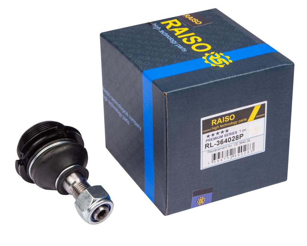 RAISO - RL-364028P - Кульова опора перед. лів./прав. Citroen C5 I, II, Xantia, XM Peugoeot 405 I, II, 406, 605, 607 1.4-2.7Hdi 01.87- RAISO - RL-364028P - Кульова опора перед. лів./прав. Citroen C5 I, II, Xantia, XM Peugoeot 405 I, II, 406, 605, 607 1.4-2.7Hdi 01.87-