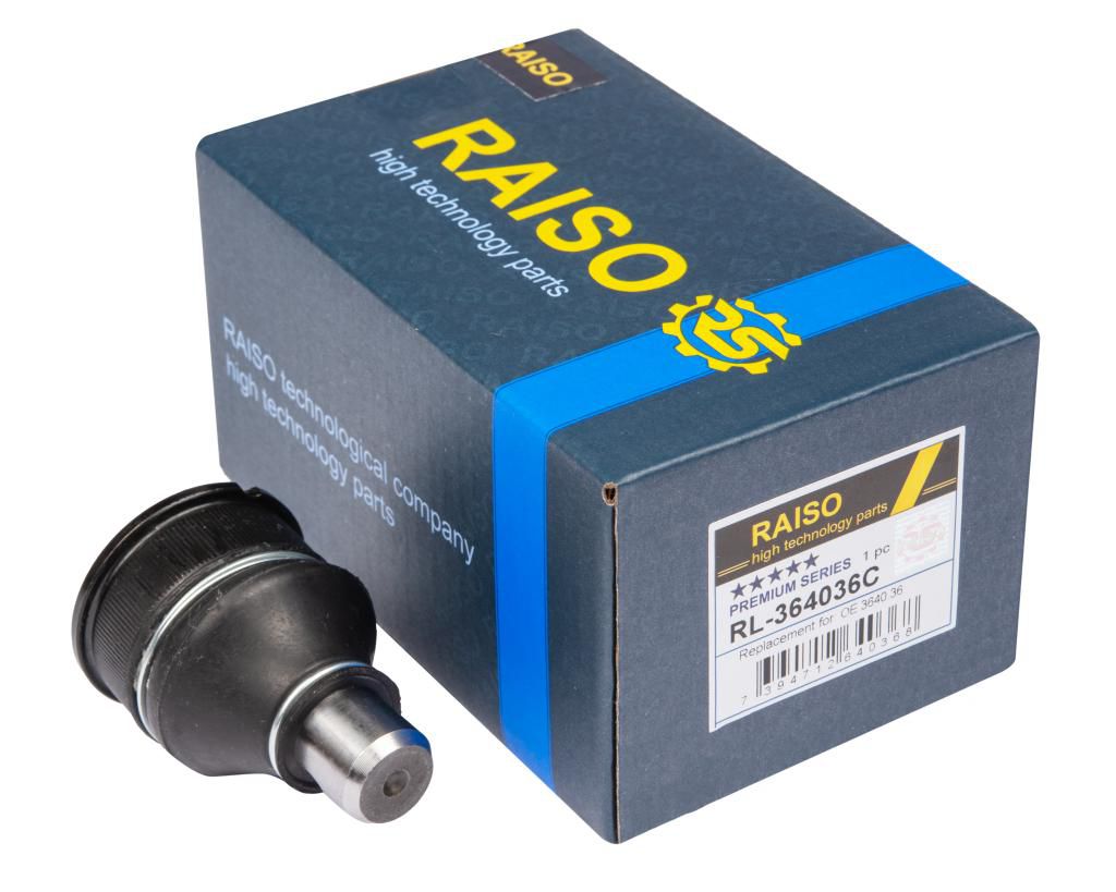 RAISO - RL-364036C - Кульова опора перед. нижня ліва/права Peugeot 106 I, II 1.0i-1.6VTS 86- RAISO - RL-364036C - Кульова опора перед. нижня ліва/права Peugeot 106 I, II 1.0i-1.6VTS 86-