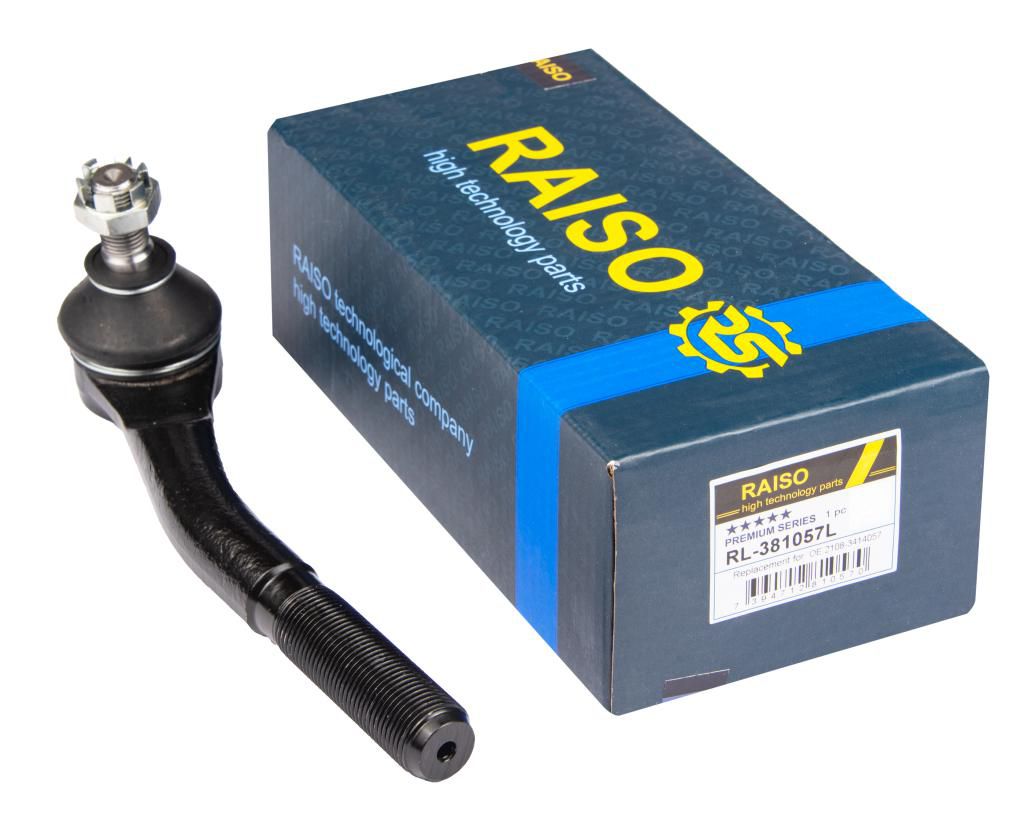 RAISO - RL-381057L - Наконечник керм. тяги Lada Forma, Samara 86- RAISO - RL-381057L - Наконечник керм. тяги Lada Forma, Samara 86-
