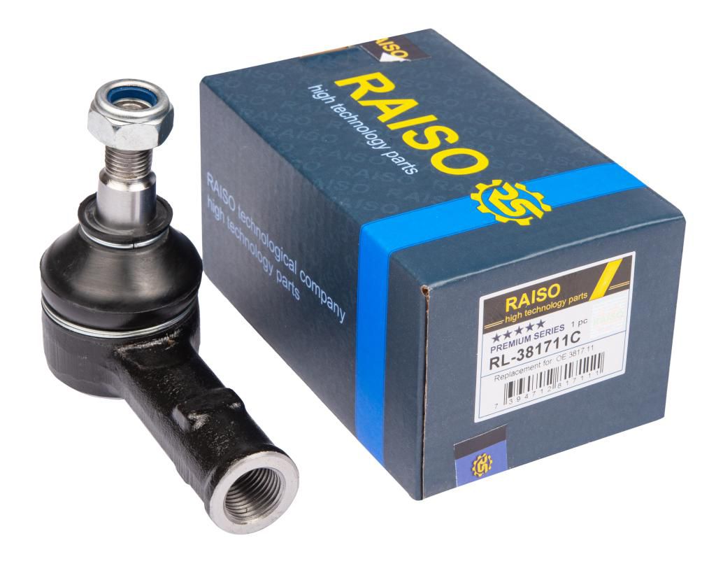 RAISO - RL-381711C - Наконечник кермовий лів/прав Fiat Ducato -94 RAISO - RL-381711C - Наконечник кермовий лів/прав Fiat Ducato -94