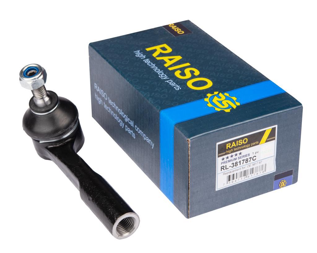 RAISO - RL-381787C - Наконечник кермової тяги лівий Citroen Nemo; Fiat Fiorino, Linea, Qubo; Peugeot Bipper 1.4-1.9 06.07- RAISO - RL-381787C - Наконечник кермової тяги лівий Citroen Nemo; Fiat Fiorino, Linea, Qubo; Peugeot Bipper 1.4-1.9 06.07-