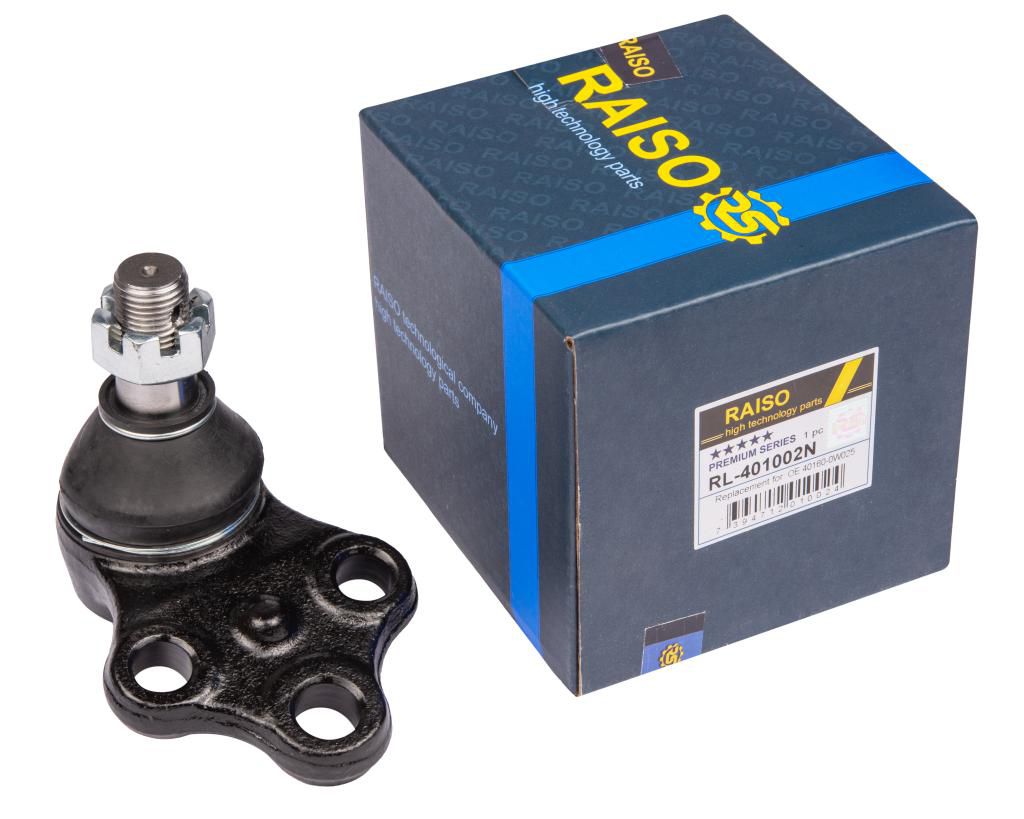 RAISO - RL-401002N - Шарова опора перед. (нижн.перед) Nissan Pathfinder II/Terrano II 92-04 (Конус 16.9мм) RAISO - RL-401002N - Шарова опора перед. (нижн.перед) Nissan Pathfinder II/Terrano II 92-04 (Конус 16.9мм)