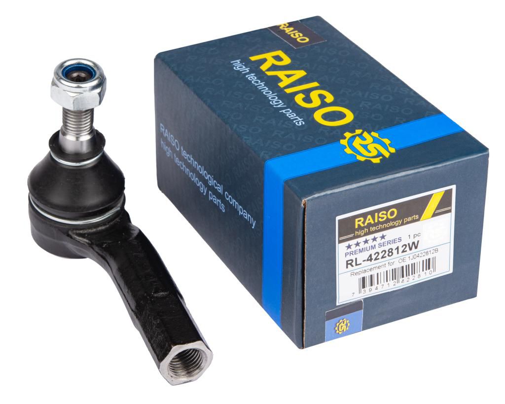 RAISO - RL-422812W - Наконечник правий L=94MM VAG Bora 98-05/Golf IV/A2 00-05, A3 96- /SEAT Leon 99-,Toledo II 99-06/ Octavia 97-