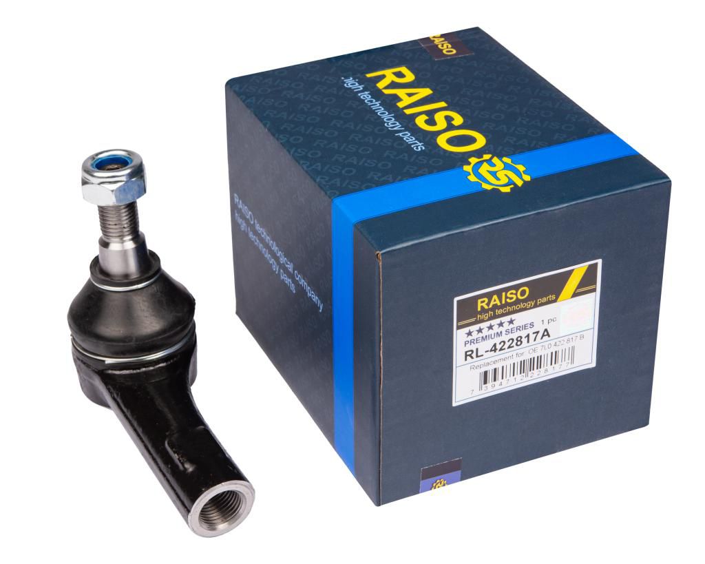 RAISO - RL-422817A - Наконечник кермовий лівий Audi Q7 06-, Porsche Cayenne 02-, VW Touareg 02- RAISO - RL-422817A - Наконечник кермовий лівий Audi Q7 06-, Porsche Cayenne 02-, VW Touareg 02-
